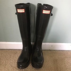 Black Hunter rain boots